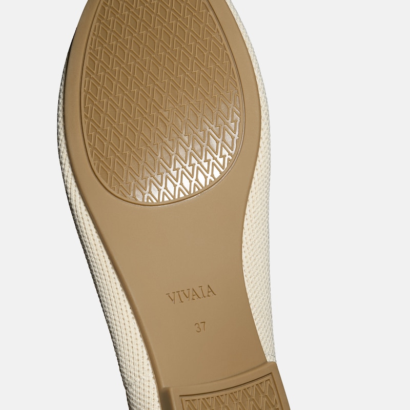 Healing Garden | Round-Toe Embroidered Loafers (Audrey), PALE APRICOT - FRENCH FLORAL, EU37 | VIVAIA