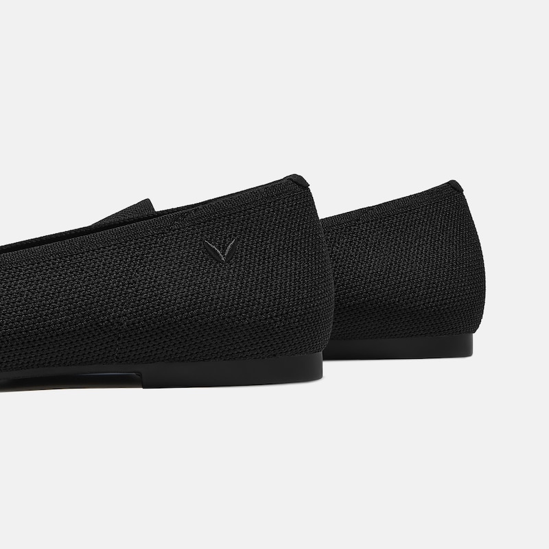Round-Toe Embroidered Loafers (Audrey), BLACK - GINGERBREAD MAN, EU35 | VIVAIA