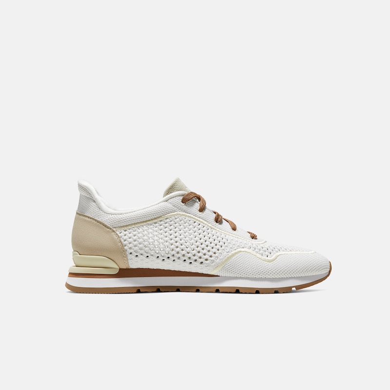 Unisex Slip-On Mesh Sneakers (Allday), WHITE BUFF BEIGE, EU35 | VIVAIA
