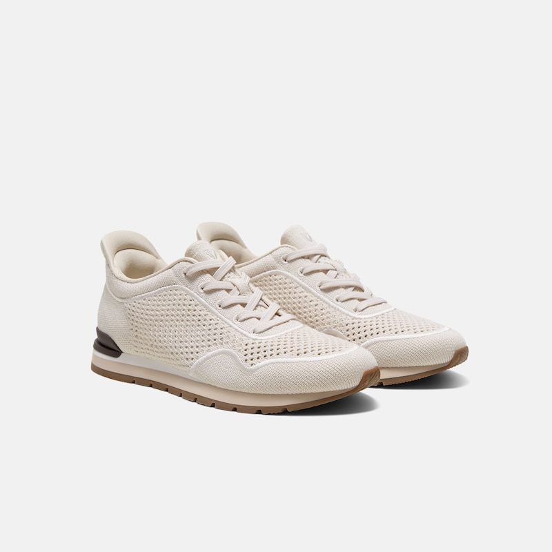 Unisex Slip-On Mesh Sneakers (Allday), CREAM IVORY MESH, EU39 | VIVAIA