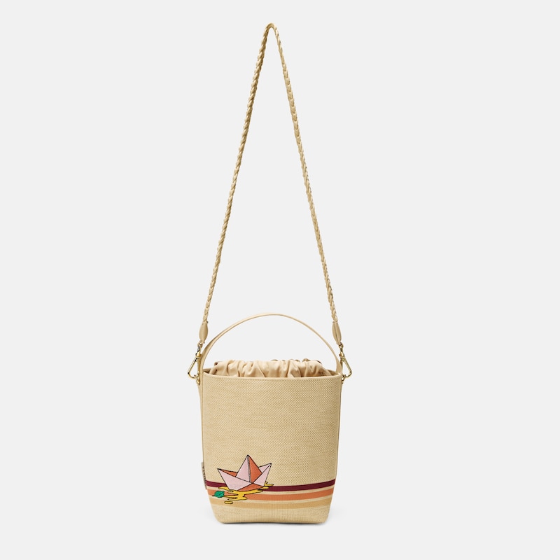 The Bucket Tote (Farreh), Nude Peach - Maria, one-size | VIVAIA