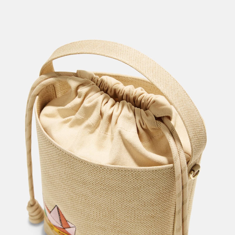 The Bucket Tote (Farreh), Nude Peach - Maria, one-size | VIVAIA