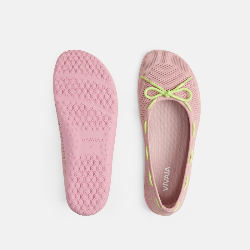 Round-Toe Barefoot Flats (Nika), Dark Pink, EU37.5 | VIVAIA
