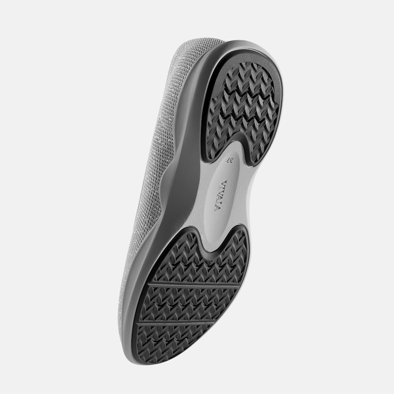 Walker Pro Hybrid Ballet Flats (Izabel), METALLIC DIAMOND, EU39 | VIVAIA