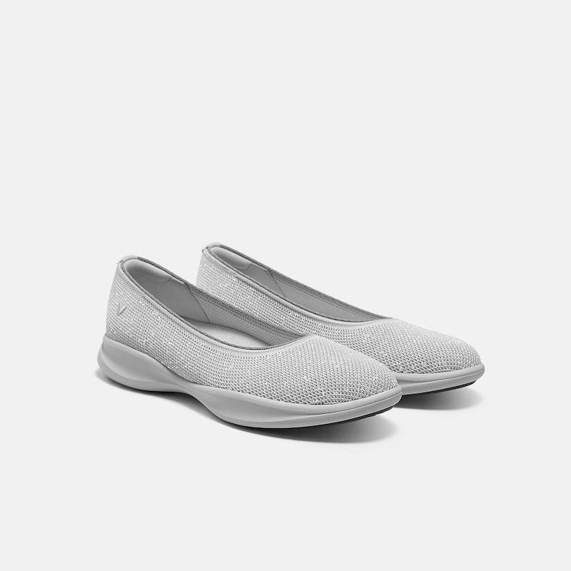 Walker Pro Hybrid Ballet Flats (Izabel), METALLIC DIAMOND, EU39 | VIVAIA