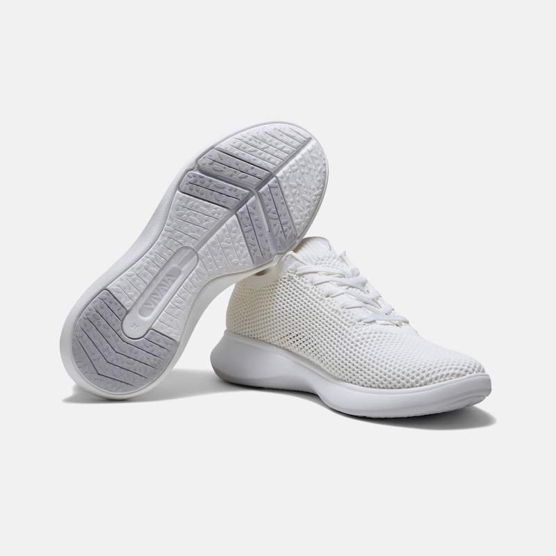 Unisex Sneaker Sliders (Urban) - Mesh, White, EU45 | VIVAIA