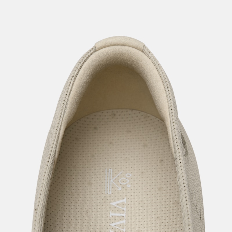 Margot Lightweight Square-Toe Flats (Margot Walker Air), Beige, EU35 | VIVAIA
