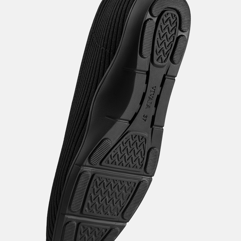 Margot Lightweight Square-Toe Flats (Margot Walker Air), Black, EU39.5 | VIVAIA
