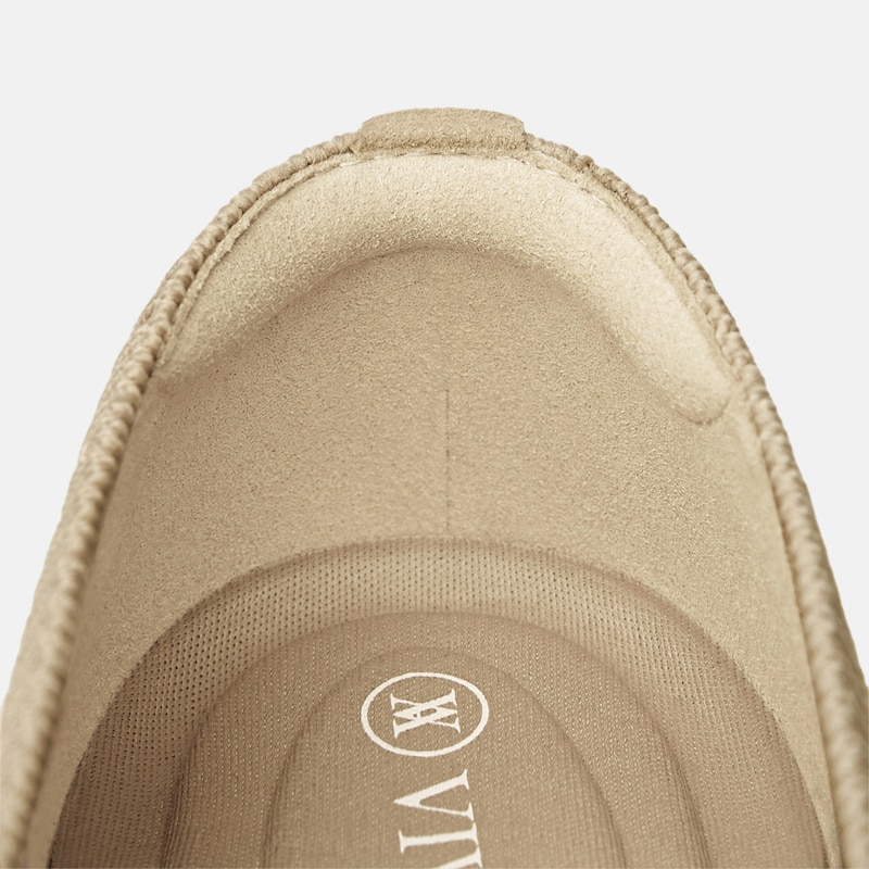 Pointed-Toe Ballet Flats (Aria 5°), Almond & Black, EU37.5 | VIVAIA