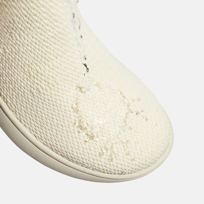 Round-Toe Slip-On Sneaker Boots (Urban Boots), CREAM JAGGED, EU35 | VIVAIA