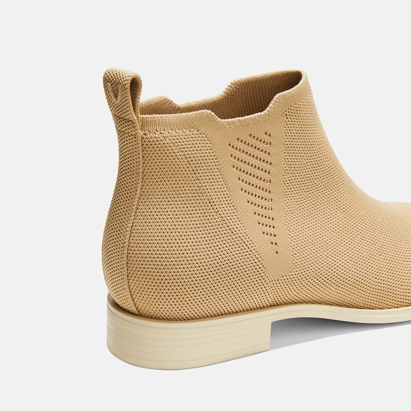 Square-Toe Slip-On Chelsea Boots (Ryan Slip-On), Nude Peach, EU38 | VIVAIA