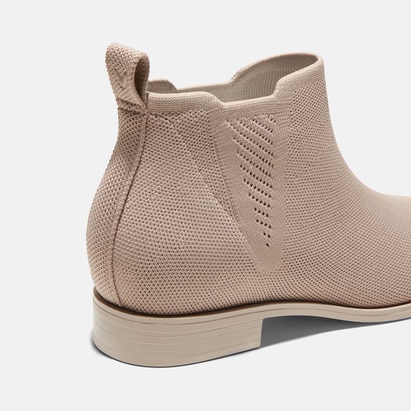 Square-Toe Slip-On Chelsea Boots (Ryan Slip-On), WARM TAUPE, EU39.5 | VIVAIA