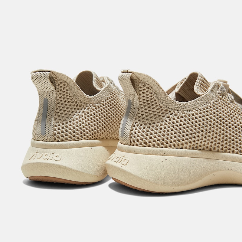 Kids' Sneaker Sliders (Urban Jr) - Mesh, Beige, EU34 | VIVAIA