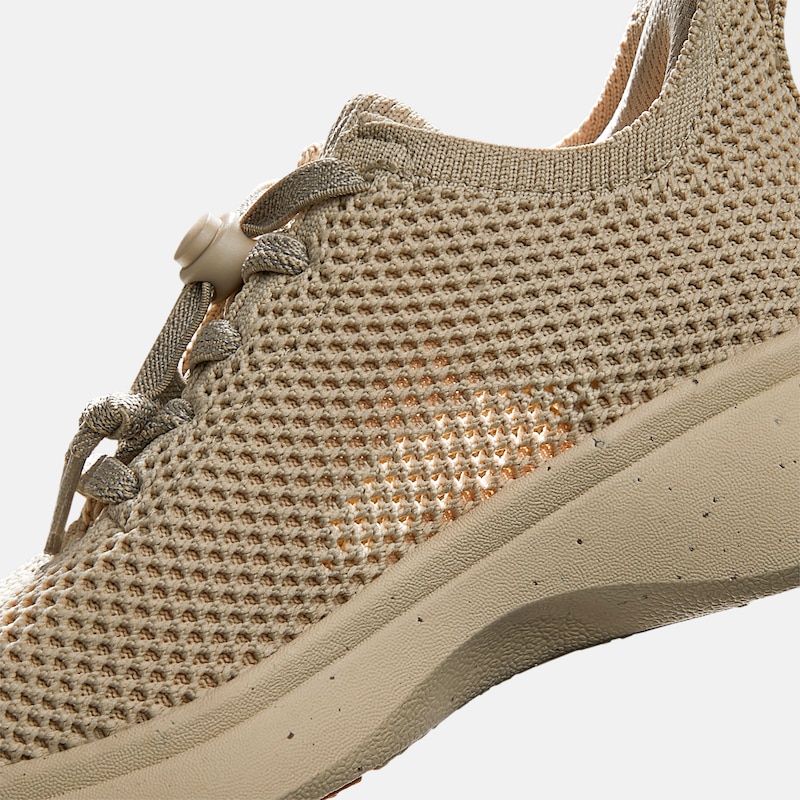 Kids' Sneaker Sliders (Urban Jr) - Mesh, Beige, EU34 | VIVAIA