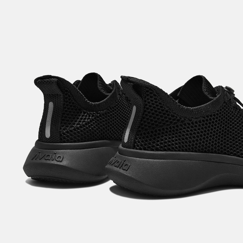 Kids' Sneaker Sliders (Urban Jr) - Mesh, Solid BLACK, EU33 | VIVAIA