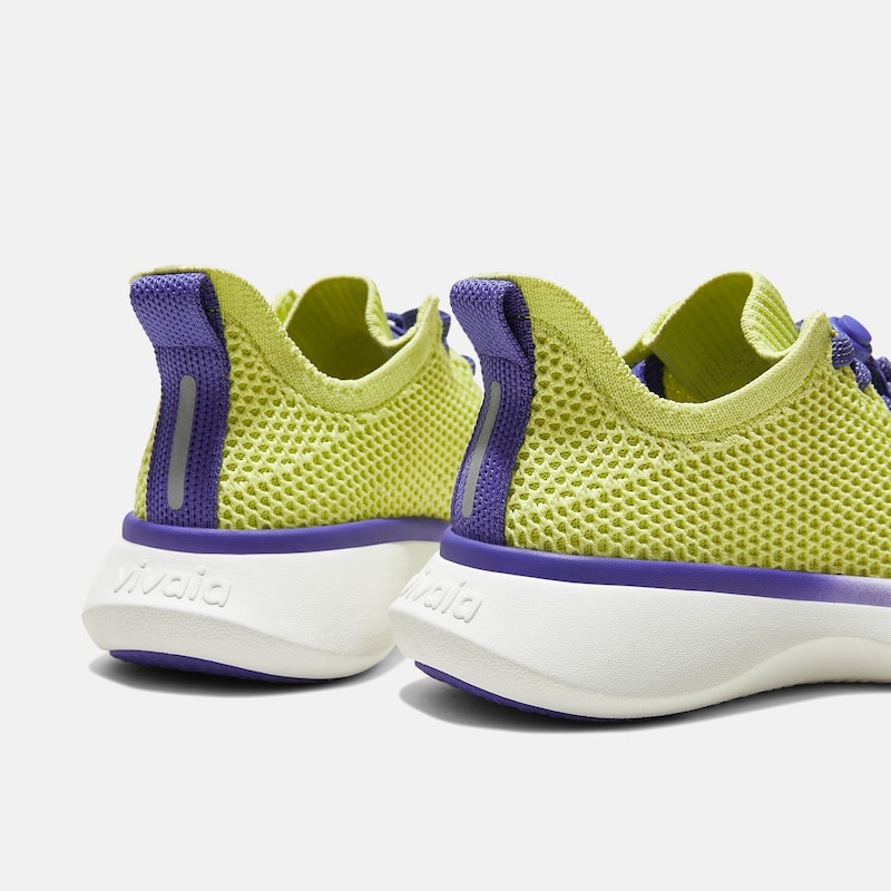 Kids' Sneaker Sliders (Urban Jr) - Mesh, Light GREEN PURPLE, EU32 | VIVAIA