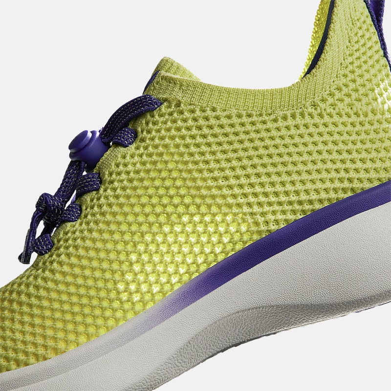Kids' Sneaker Sliders (Urban Jr) - Mesh, Light GREEN PURPLE, EU32 | VIVAIA