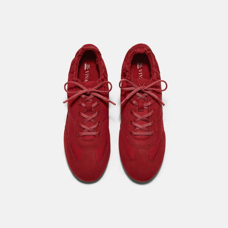 Jogger Re-Nylon Sneakerina (Yancy), Brick Red, EU39.5 | VIVAIA
