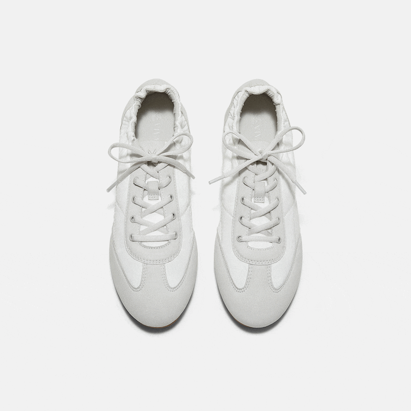 Jogger Re-Nylon Sneakerina (Yancy), WHITE SMOKEY GREY, EU40.5 | VIVAIA