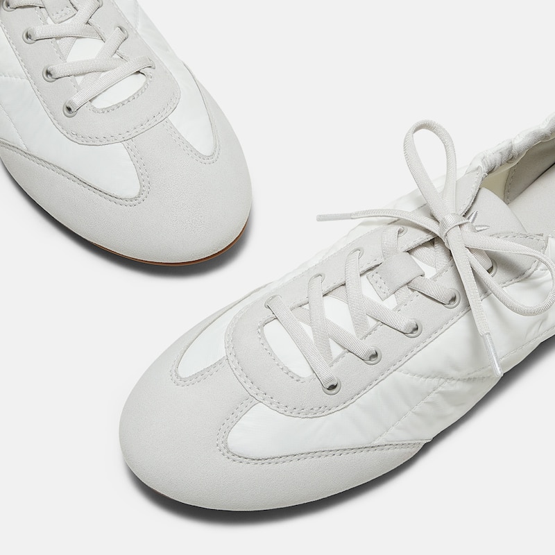 Jogger Re-Nylon Sneakerina (Yancy), WHITE SMOKEY GREY, EU40.5 | VIVAIA
