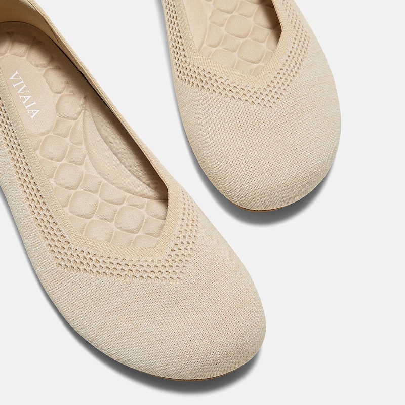 Wide Toe Box Flats (Tila), YELLOW APRICOT, EU40 | VIVAIA
