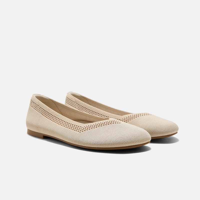 Wide Toe Box Flats (Tila), YELLOW APRICOT, EU40 | VIVAIA