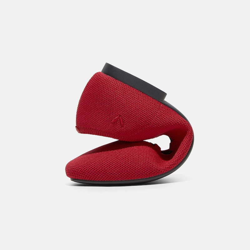 3 Laces Included Square-Toe Lace-Up Mary Janes (Miley), RUBY RED, EU39.5 | VIVAIA